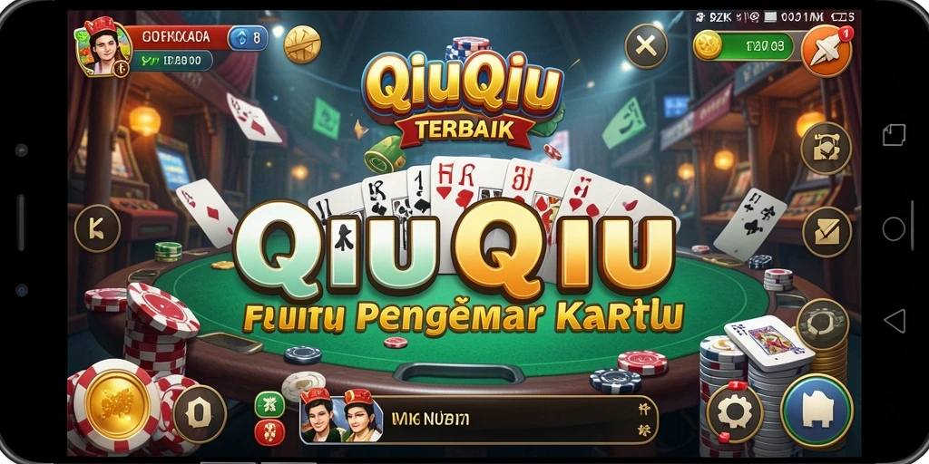 Tampilan gameplay menarik dari 8ZK yang menyajikan QiuQiu.