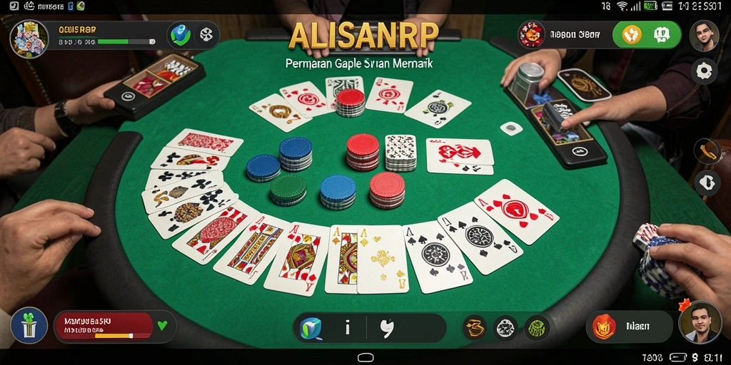 Tampilan gameplay ALISANRP yang seru dan interaktif.