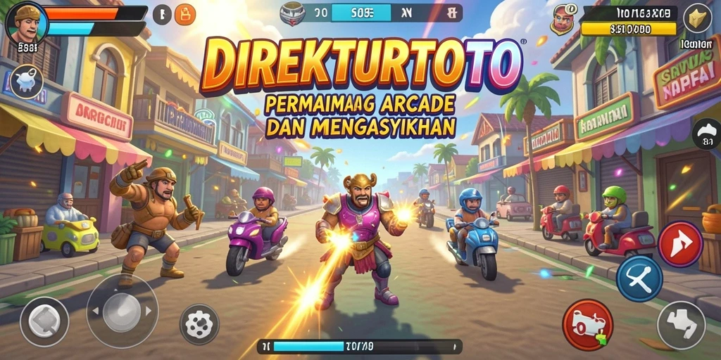 Tampilan gameplay seru dari DIREKTURTOTO dengan aksi mendebarkan.