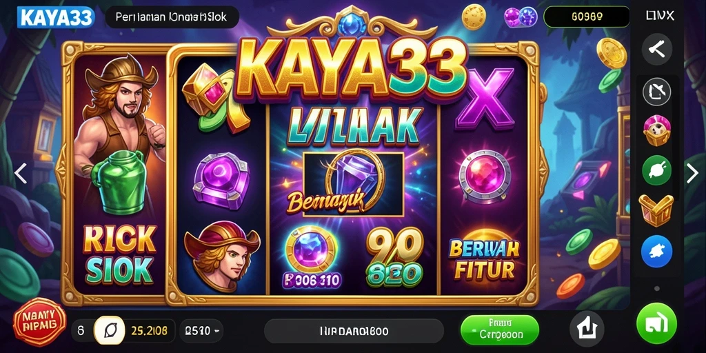 Screenshot gameplay KAYA33 menampilkan pengalaman bermain slot yang seru.