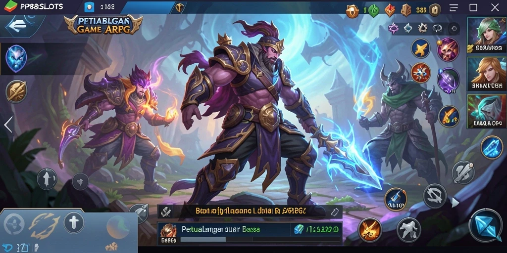 Screenshot PP88SLOTS yang menunjukkan aksi seru dalam dunia ARPG.